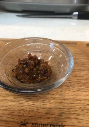 簡単！＊牛タンの付け合せ南蛮味噌-レシピのメイン写真