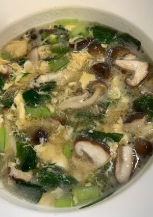 きのこの中華風スープ-レシピのメイン写真