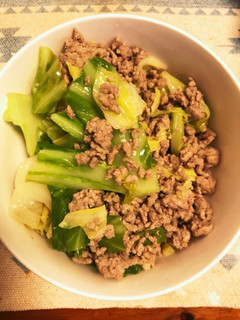 春キャベツと豚ひき肉の簡単炒め-レシピのメイン写真