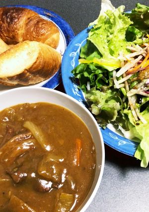 圧力鍋無し♪基本の牛すじカレー♡-レシピのメイン写真