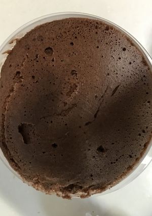 材料３つレンジで3分もちもちココアケーキ-レシピのメイン写真