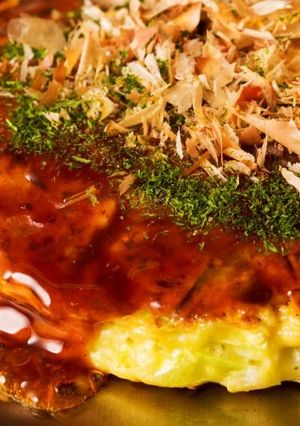 小麦粉から作る基本のお好み焼き-レシピのメイン写真