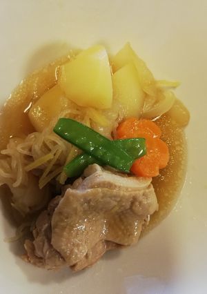 貴女風味で鶏じゃが煮♥ゆりさん風-レシピのメイン写真