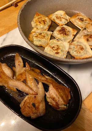 手羽先餃子とパリパリスナック餃子-レシピのメイン写真