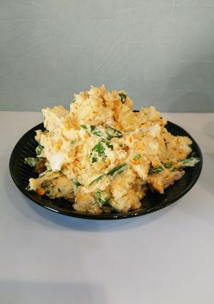 鮮やか！スナップエンドウのポテトサラダ-レシピのメイン写真