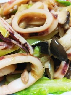 いかのガーリック炒め-レシピのメイン写真