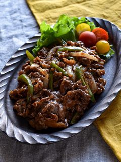 簡単!美味しい♡牛肉のケチャップ炒め-レシピのメイン写真