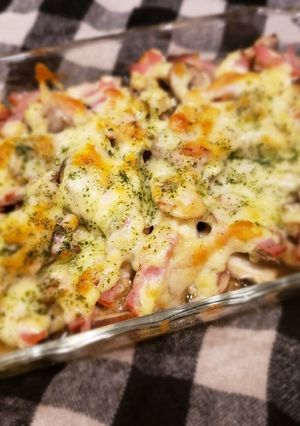 マッシュルームとしいたけのマヨチーズ焼き-レシピのメイン写真