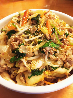 残り野菜で!簡単豚キムチ-レシピのメイン写真