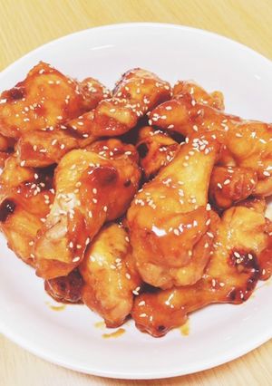 ご飯にもお酒にも合う★手羽元の甘辛唐揚げ-レシピのメイン写真