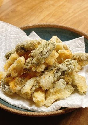 ヒラメの皮のから揚げ-レシピのメイン写真