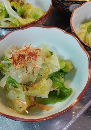 材料3つ!簡単すぐデキ!レタスのお浸し⭐-レシピのメイン写真