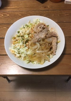和風カリフラワー豚肉ライス-レシピのメイン写真