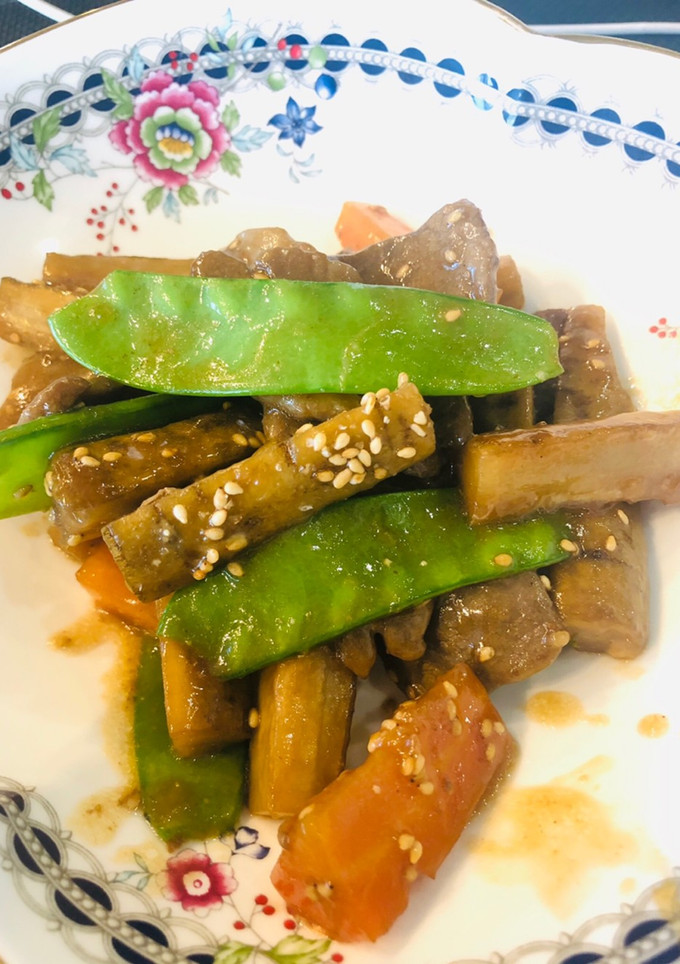 ゴボウと豚肉の甘辛煮-レシピのメイン写真