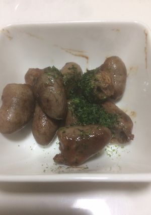 簡単鳥ハツの中華風炒め-レシピのメイン写真