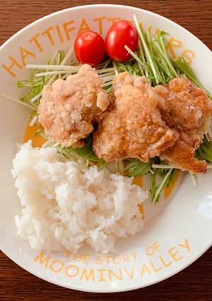 揚げずに作るジューシー唐揚げ　胡椒醤油味-レシピのメイン写真
