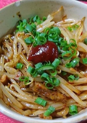 もやし、コチュジャンDEチャー丼-レシピのメイン写真