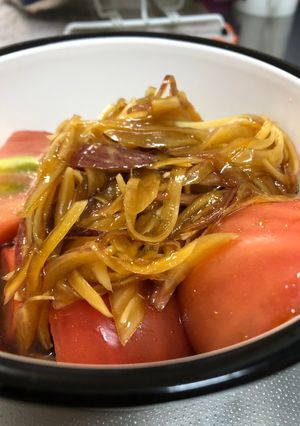 混ぜるだけタマネギドレッシング-レシピのメイン写真