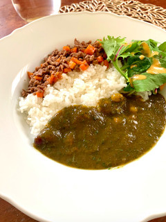 ヘルシー&お手軽のほうれん草カレー-レシピのメイン写真