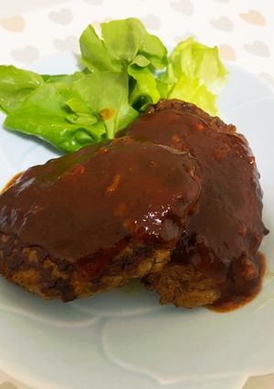 簡単てごねハンバーグ-レシピのメイン写真
