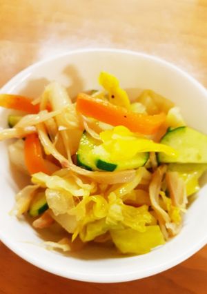 レンジで簡単！かみかみサラダ-レシピのメイン写真