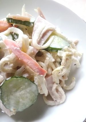 海老イカ大根サラダのマヨネーズ和え-レシピのメイン写真