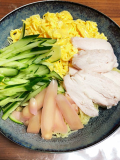 岩下の新生姜の漬け汁使用★冷やし中華-レシピのメイン写真