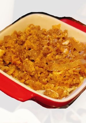 そぼろキャベツ丼-レシピのメイン写真