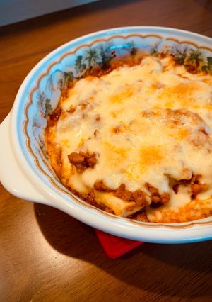 腹ペコパクパク！カレー風味豆腐グラタン-レシピのメイン写真