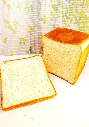 ☺玉子乳製品不使用♪ノンオイル角食パン☺-レシピのメイン写真