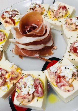 豆腐でつくる！ヘルシーブルスケッタ-レシピのメイン写真