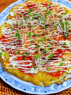 もやしだけのお好み焼き-レシピのメイン写真