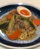 【給食の味・中華】あんかけかた焼きそば