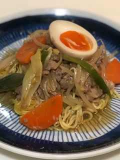 【給食の味・中華】あんかけかた焼きそば-レシピのメイン写真