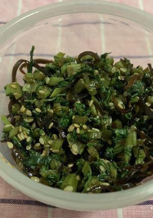 大根葉の塩昆布炒め-レシピのメイン写真