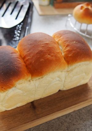 簡単手捏ね　ミニ食パン-レシピのメイン写真