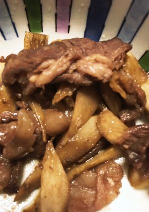 めちゃめちゃ簡単牛肉キンピラ-レシピのメイン写真