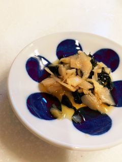 超簡単!お寿司の余ったガリで作る酢の物-レシピのメイン写真