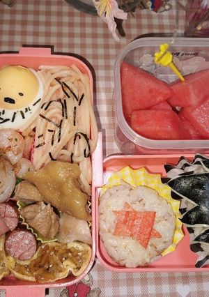 ドラゴンボール孫悟空のキャラ弁です-レシピのメイン写真