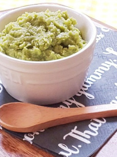 エンドウ豆のずんだ風白玉団子~餡~-レシピのメイン写真