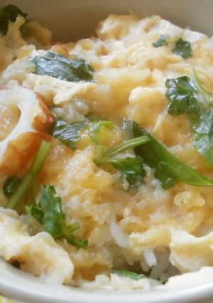 狸のたまご丼♪-レシピのメイン写真