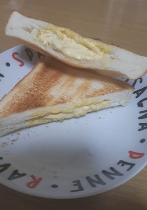 絶品タルタルソースのホットサンド-レシピのメイン写真