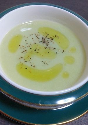 空豆ポタージュ*生クリーム不使用-レシピのメイン写真
