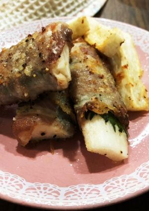 長芋の豚肉巻き-レシピのメイン写真