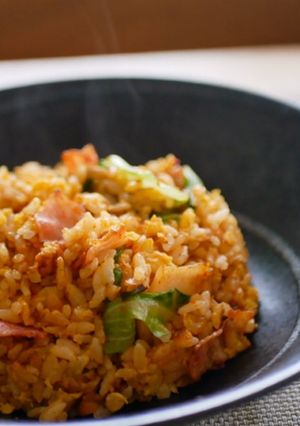 時短！食欲増進！キムチ炒飯-レシピのメイン写真