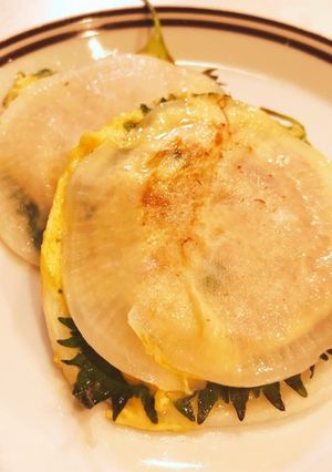 おつまみ☆大根ハサミ焼き-レシピのメイン写真