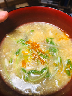 白菜と挽肉のサンラータンスープ-レシピのメイン写真