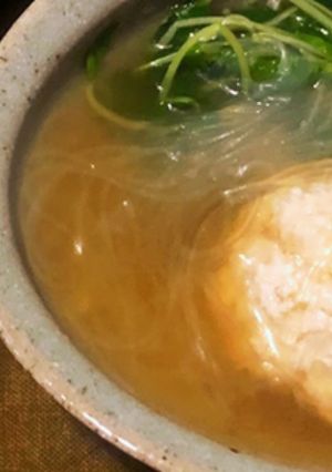 デカつくねの春雨スープ-レシピのメイン写真