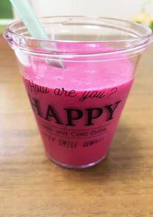 ビーツのスムージー簡単免疫力アップ-レシピのメイン写真