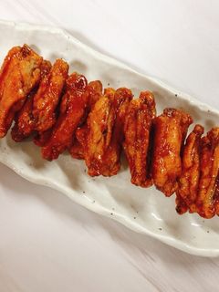 手羽中の唐揚げ(韓国風)-レシピのメイン写真